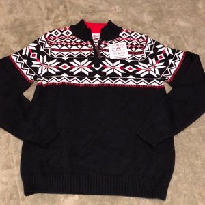 NWT Boys 11-13 yrs Hanna Andersson Nordic Sweater